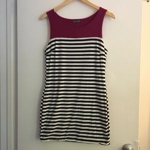 NWOT Soprano striped mini dress size M